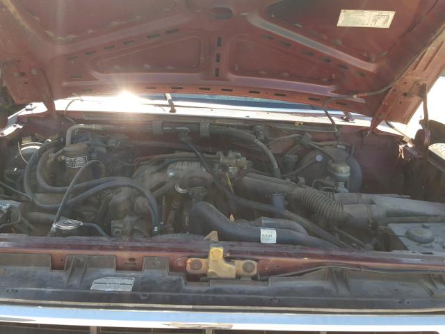 1FTEF25Y4MNA71497 - 1991 FORD F250 BROWN photo 7