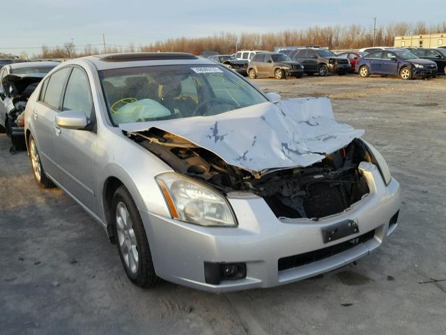 1N4BA41E57C804607 - 2007 NISSAN MAXIMA SE SILVER photo 1