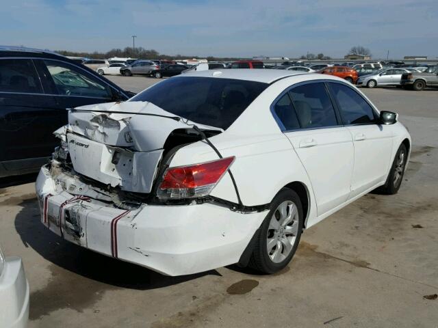 1HGCP26819A122389 - 2009 HONDA ACCORD EXL WHITE photo 4