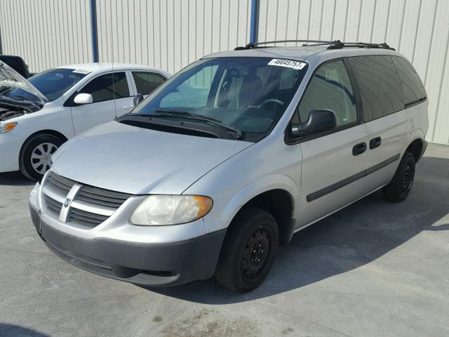 1D4GP25R85B298423 - 2005 DODGE CARAVAN SE GRAY photo 2