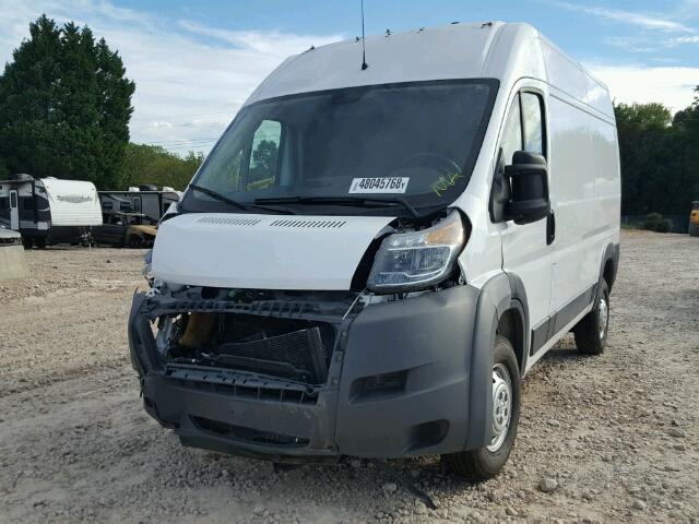 3C6TRVBG9GE104831 - 2016 RAM PROMASTER WHITE photo 2
