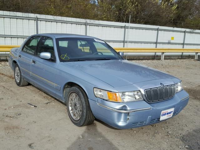 2MEFM74W0YX621661 - 2000 MERCURY GRAND MARQ BLUE photo 1