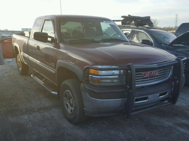 1GTHK29141E285746 - 2001 GMC SIERRA K25 MAROON photo 1