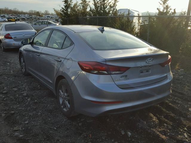 5NPD84LF7HH034890 - 2017 HYUNDAI ELANTRA SE SILVER photo 3