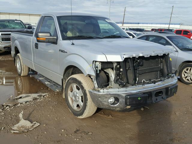 1FTMF1CW0AKA67032 - 2010 FORD F150 GRAY photo 1