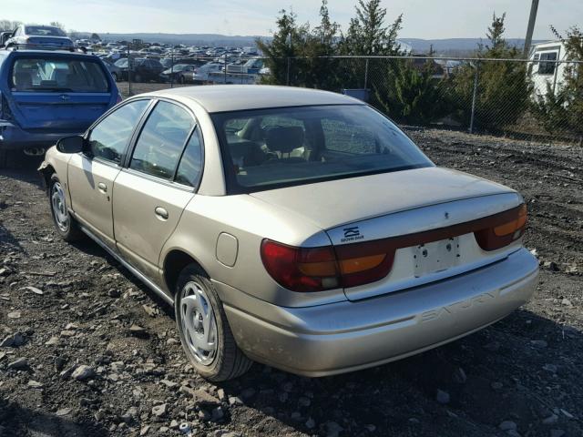 1G8ZK52711Z354626 - 2001 SATURN SL2 TAN photo 3