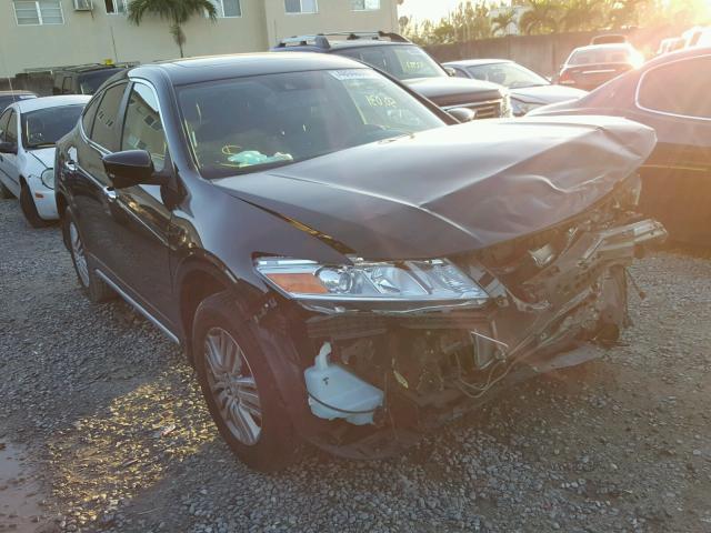 5J6TF3H52DL006037 - 2013 HONDA CROSSTOUR BLACK photo 1