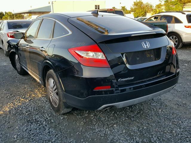 5J6TF3H52DL006037 - 2013 HONDA CROSSTOUR BLACK photo 3