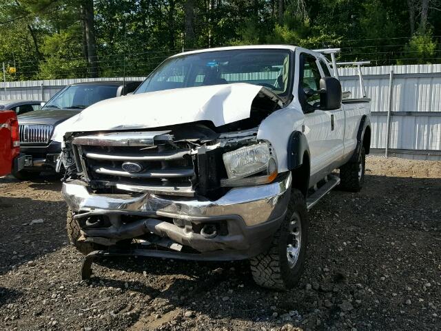 3FTNX21L93MB40314 - 2003 FORD F250 SUPER WHITE photo 2