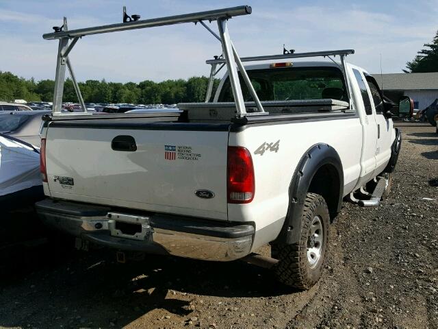 3FTNX21L93MB40314 - 2003 FORD F250 SUPER WHITE photo 4