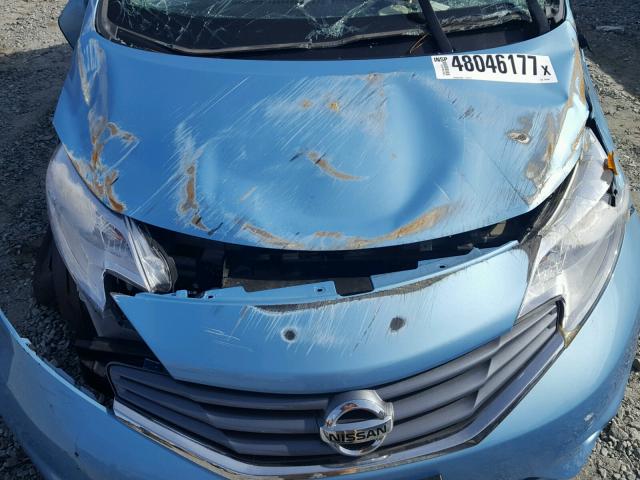 3N1CE2CP2FL435460 - 2015 NISSAN VERSA NOTE BLUE photo 7