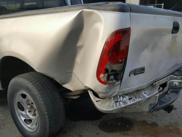 1FTZX1764WNA67926 - 1998 FORD F150 SILVER photo 9