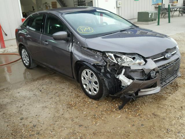 1FAHP3F25CL207744 - 2012 FORD FOCUS SE GRAY photo 1