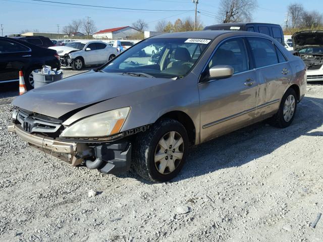 1HGCM56334A031664 - 2004 HONDA ACCORD LX TAN photo 2