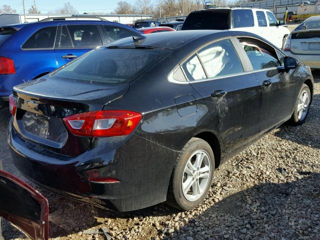 1G1BE5SM6H7129265 - 2017 CHEVROLET CRUZE LT BLACK photo 4