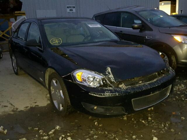 2G1WD58C069161675 - 2006 CHEVROLET IMPALA SUP 黑色 照片 1
