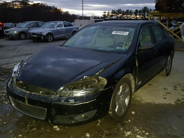 2G1WD58C069161675 - 2006 CHEVROLET IMPALA SUP 黑色 照片 2