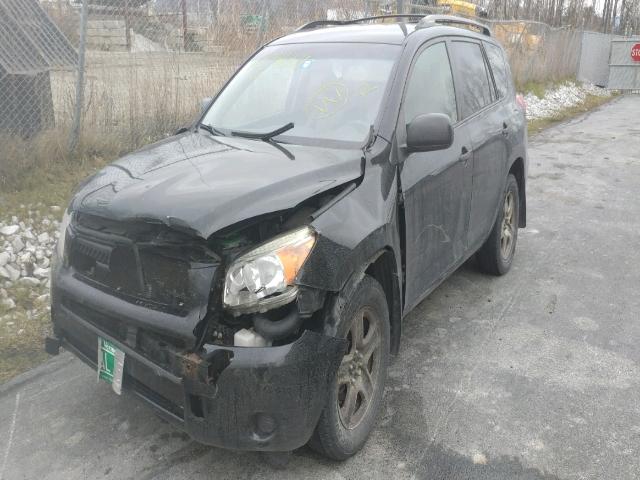 JTMBD35V185190912 - 2008 TOYOTA RAV4 BLACK photo 2