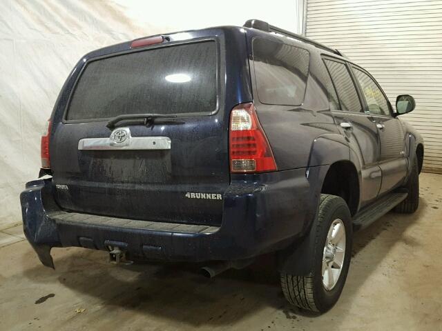 JTEBU14R79K040455 - 2009 TOYOTA 4RUNNER SR BLUE photo 4