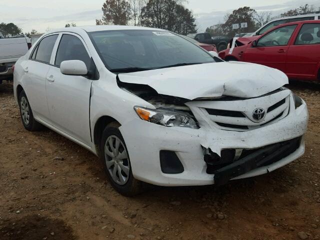 2T1BU4EEXDC110977 - 2013 TOYOTA COROLLA BA WHITE photo 1