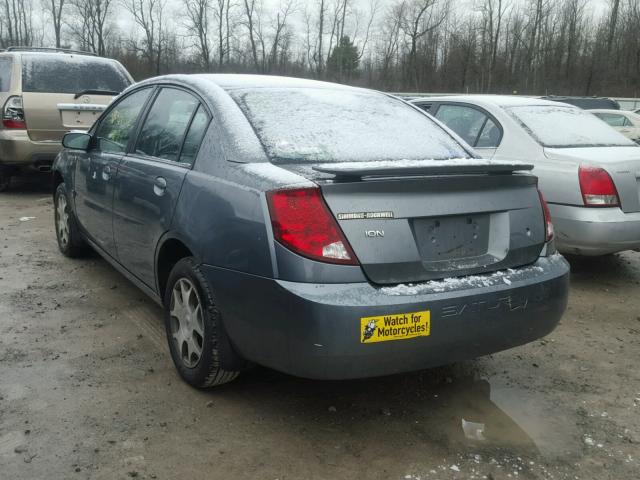 1G8AZ52F85Z130923 - 2005 SATURN ION LEVEL BLUE photo 3