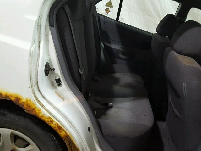 KMHCG45C03U474932 - 2003 HYUNDAI ACCENT GL WHITE photo 6