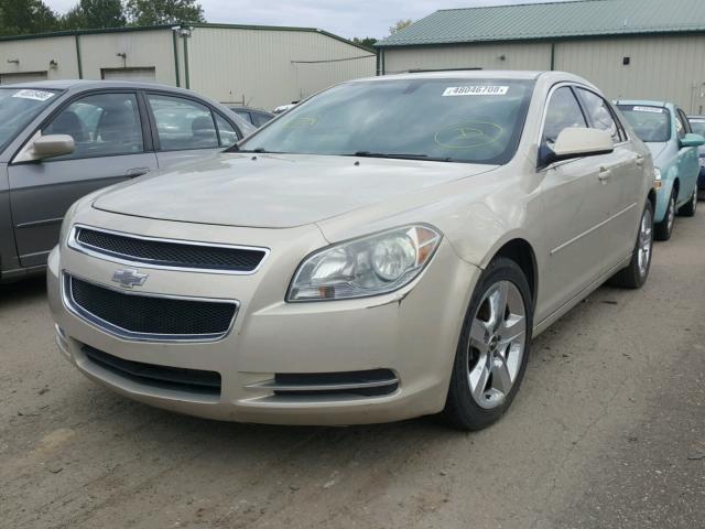 1G1ZC5E09AF201116 - 2010 CHEVROLET MALIBU 1LT TAN photo 2