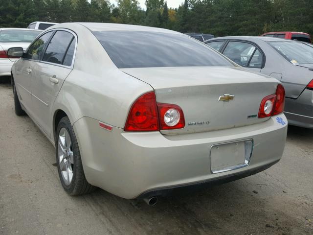 1G1ZC5E09AF201116 - 2010 CHEVROLET MALIBU 1LT TAN photo 3