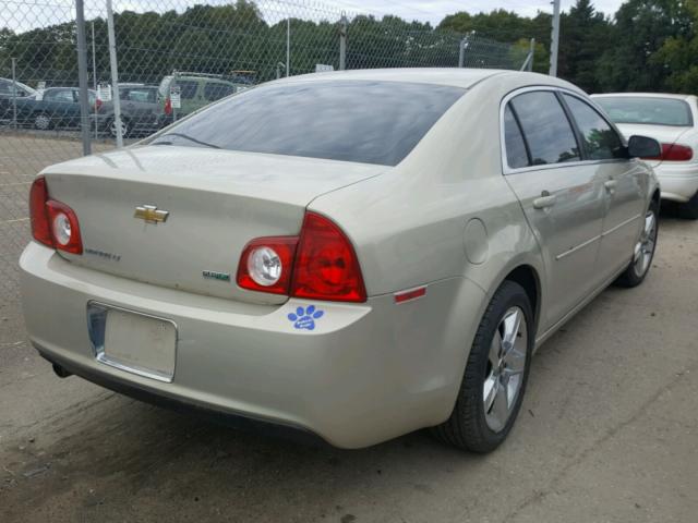 1G1ZC5E09AF201116 - 2010 CHEVROLET MALIBU 1LT TAN photo 4
