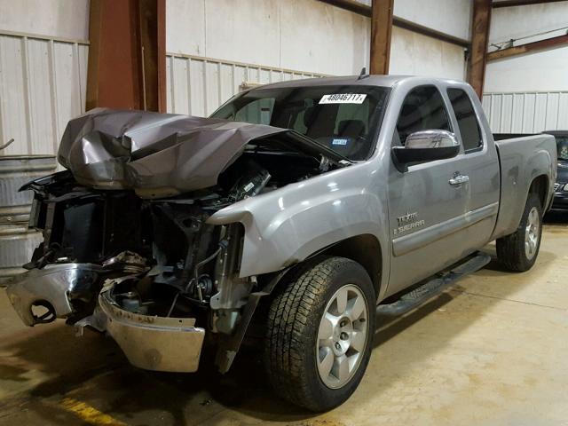 2GTEC290691108815 - 2009 GMC SIERRA C15 GRAY photo 2