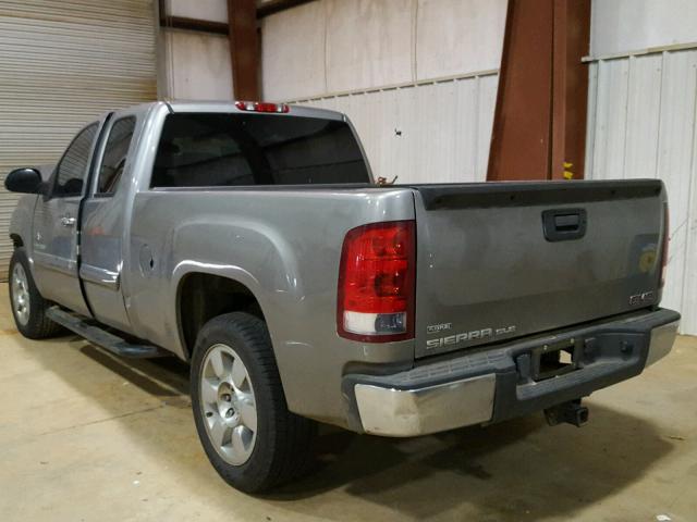 2GTEC290691108815 - 2009 GMC SIERRA C15 GRAY photo 3