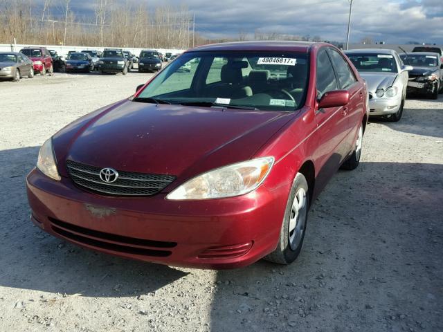 4T1BE32K63U186484 - 2003 TOYOTA CAMRY LE RED photo 2