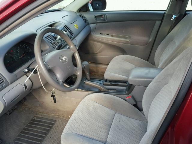 4T1BE32K63U186484 - 2003 TOYOTA CAMRY LE 红色 照片 5