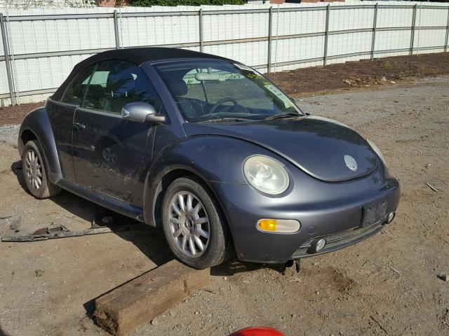 3VWCM31Y75M368524 - 2005 VOLKSWAGEN NEW BEETLE 灰色 照片 1