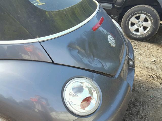 3VWCM31Y75M368524 - 2005 VOLKSWAGEN NEW BEETLE 灰色 照片 9