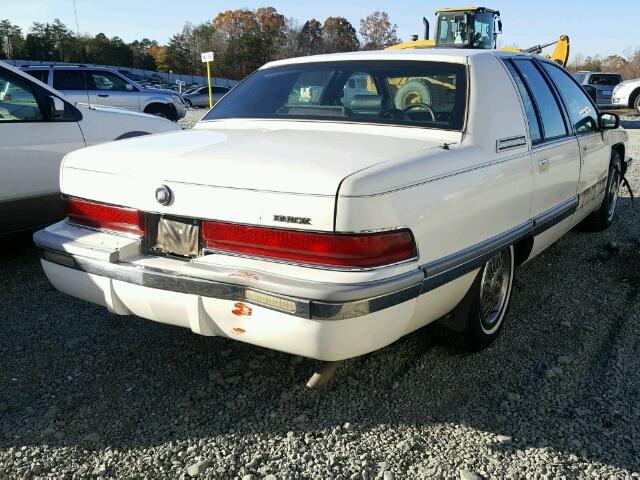 1G4BN5379NR404204 - 1992 BUICK ROADMASTER WHITE photo 4