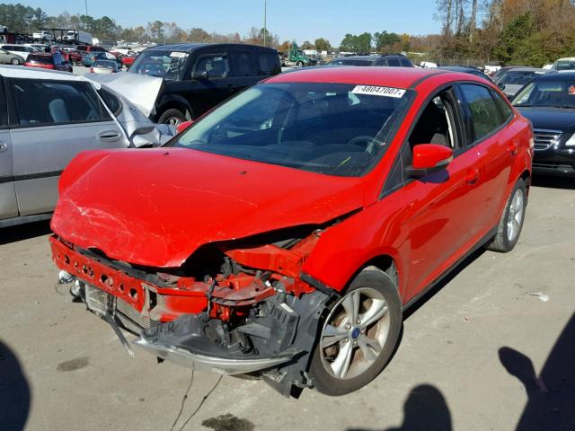 1FADP3F20DL145766 - 2013 FORD FOCUS SE RED photo 2