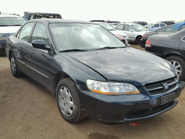 1HGCG5640YA012401 - 2000 HONDA ACCORD LX GREEN photo 1