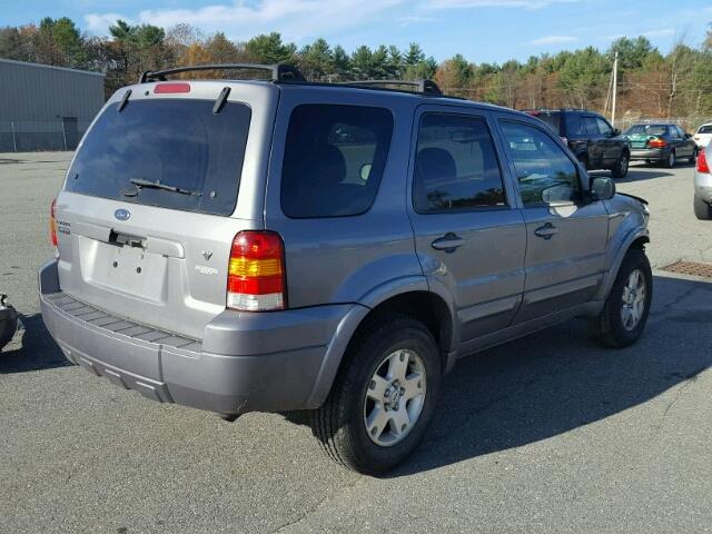 1FMYU04197KB60446 - 2007 FORD ESCAPE LIM GRAY photo 4