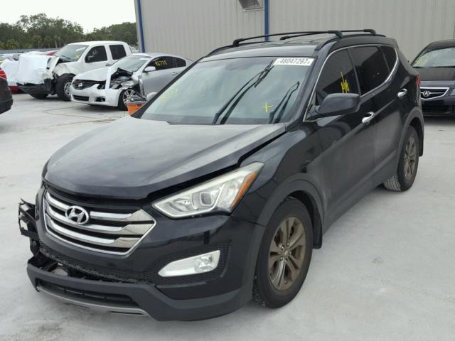 5XYZU3LBXDG065707 - 2013 HYUNDAI SANTA FE S BLACK photo 2