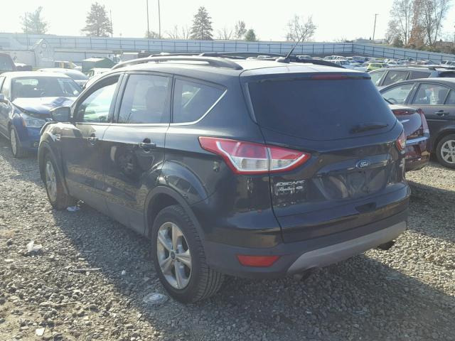 1FMCU9G9XEUC36483 - 2014 FORD ESCAPE SE BLACK photo 3