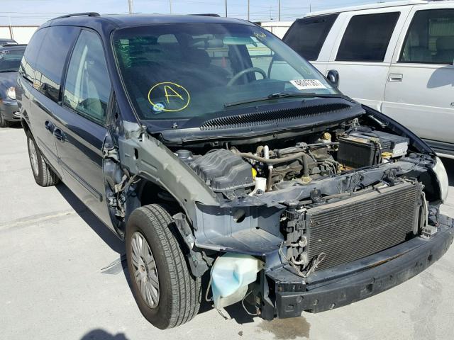 2A4GP44R07R246308 - 2007 CHRYSLER TOWN & COU BLUE photo 1