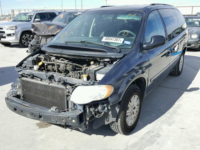 2A4GP44R07R246308 - 2007 CHRYSLER TOWN & COU 蓝色 照片 2