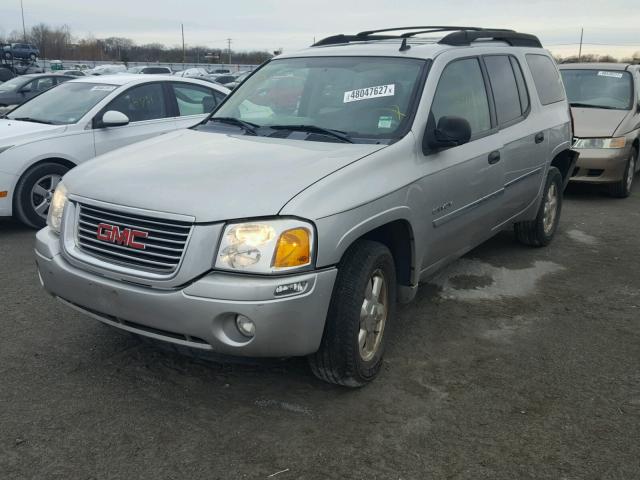 1GKES16S366144344 - 2006 GMC ENVOY XL SILVER photo 2