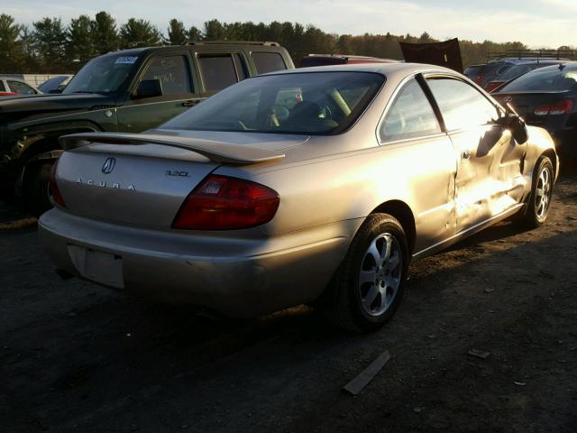 19UYA42431A000191 - 2001 ACURA 3.2CL GOLD photo 4