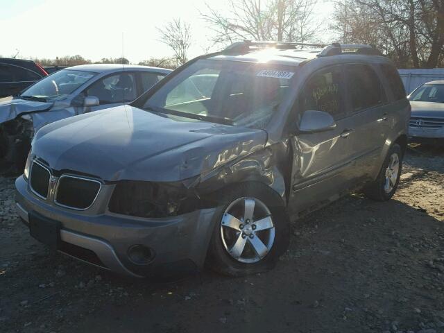 2CKDL63F666180248 - 2006 PONTIAC TORRENT GRAY photo 2