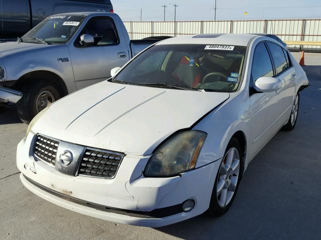 1N4BA41EX5C857400 - 2005 NISSAN MAXIMA SE WHITE photo 2