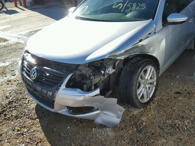 WVWFA71F79V015825 - 2009 VOLKSWAGEN EOS LUX 银色 照片 9