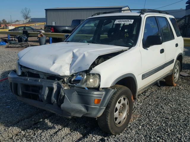 JHLRD2844YC010879 - 2000 HONDA CR-V LX WHITE photo 2