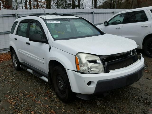 2CNDL23F866142077 - 2006 CHEVROLET EQUINOX LS WHITE photo 1